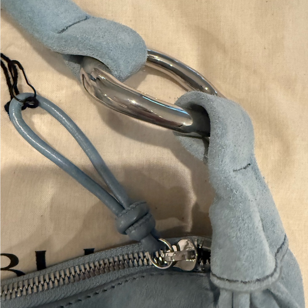 Banana Republic Suede Hobo Bag/ NeW - Picture 3 of 6